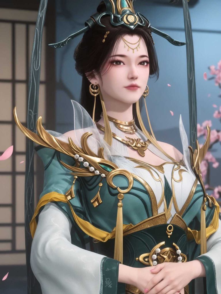 师兄啊师兄-王母-443图-第3季973画-AI国漫分享